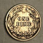 1916 Barber Silver Dime - XF Condition
