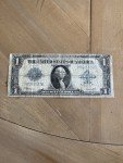 1923 $1 Silver Certificate Blue Seal Note