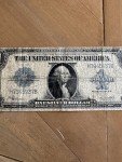 1923 $1 Silver Certificate Blue Seal Note