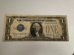 1928B $1 USA Silver Certificate Blue Seal Note
