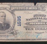 1905 $10 Blue Seal Lyons/Treat Bank Note