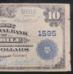 1905 $10 Blue Seal Lyons/Treat Bank Note