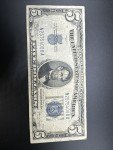 1934C $5 Blue Seal Silver Certificate Note
