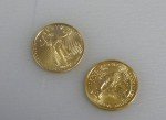 Set of 10 Gold 2024 1/10 oz American Eagle Coins