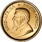 Gold Krugerrand 1/10 oz Coin - Random Year