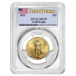 2023 $25 American Gold Eagle 1/2 oz Coin