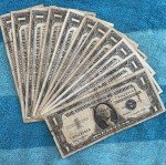 1957 $1 Silver Certificate Blue Seal Bill