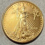 1999 Gold American Eagle $5 1/10 oz Coin