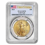 2024 1 oz American Gold Eagle MS-70 Coin