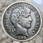 1898-O Barber Dime - Fine Condition