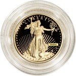 American Gold Eagle Proof 1/10 oz Coin Capsule