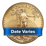 $25 American Gold Eagle 1/2 oz - Random Year