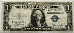 1935 $1 Silver Certificate Blue Seal Note