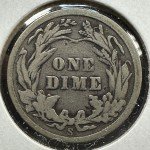 1905-S Barber Dime - 10 Cent Coin