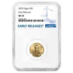 2025 $5 American Gold Eagle 1/10 oz Coin