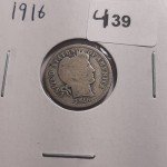 2 Barber Dimes 1906-D & 1916-P Silver Coins