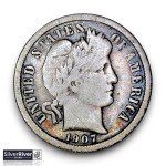 1907-O Barber Dime - Semi-Key Date Coin
