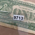 1957 One Dollar Silver Certificate Blue Seal Note