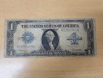 1923 US $1 Silver Certificate Blue Seal Note