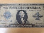 1923 US $1 Silver Certificate Blue Seal Note