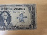 1923 US $1 Silver Certificate Blue Seal Note