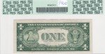 1935F Star $1 Silver Certificate Blue Seal Note