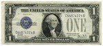 1928-B Blue Seal $1 Silver Certificate Note