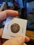 1912 Scarce Silver Barber Dime
