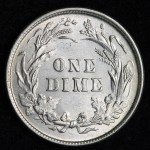 1897 Barber Silver Dime - Uncirculated Quality