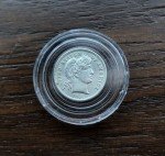 1916 Silver Barber Dime - Beautiful Collector's Coin!