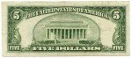 1953-A $5 Blue Seal Silver Certificate Note