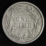 1902-S Barber Silver Dime - Choice AU Quality