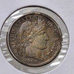 1908-S Barber Dime - Vintage Fine Quality