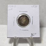 1908-S Barber Dime - Vintage Fine Quality