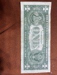 1957 $1 Blue Seal Star Note Silver Certificate