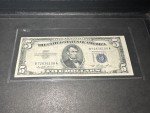 1953 $5 Blue Seal Silver Certificate Note