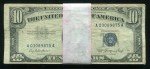 50 Vintage 1953 Blue Seal $10 Currency Notes