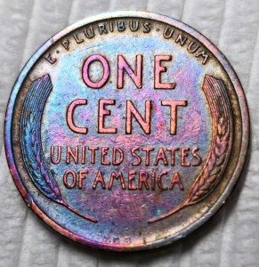 1909 VDB Lincoln Wheat Cent Penny - Stunning Tone