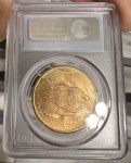 1908 $20 Saint Gaudens Gold Double Eagle Coin