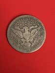 1903 Barber Quarter 90% Silver Coin