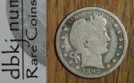 1892 Liberty Head Barber Quarter Silver 25¢