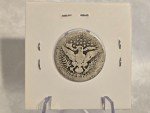 1903 Barber Quarter 90% Silver Coin
