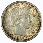 1916 Barber Quarter - Sharp Colorful Tone
