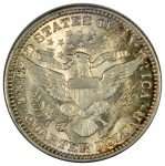 1916 Barber Quarter - Sharp Colorful Tone