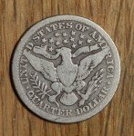 1912 Liberty Head Barber Quarter Silver 25¢