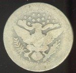 1899-S Barber Quarter - Low Ball Grade 708K