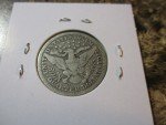 1915 Barber Silver Quarter Coin