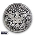 1915 Barber Quarter - Vintage Coin