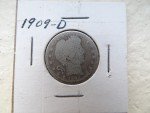 Barber Quarters Set - 1898 & 1909 D