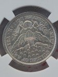 1898 Barber Quarter Silver NGC XF Details